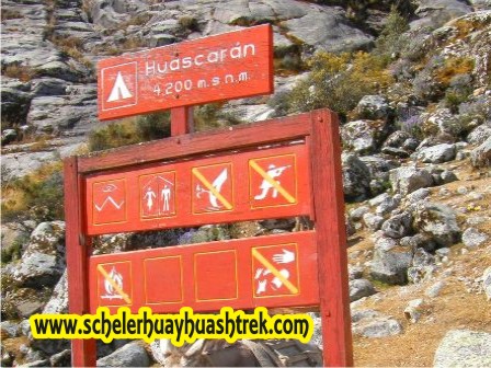 Campo Base Huascarán 4200 m.